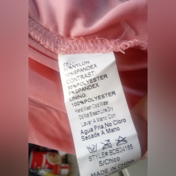 Banjul Rhinestone Pink Dress Women's Size Small - Picture 6 of 6